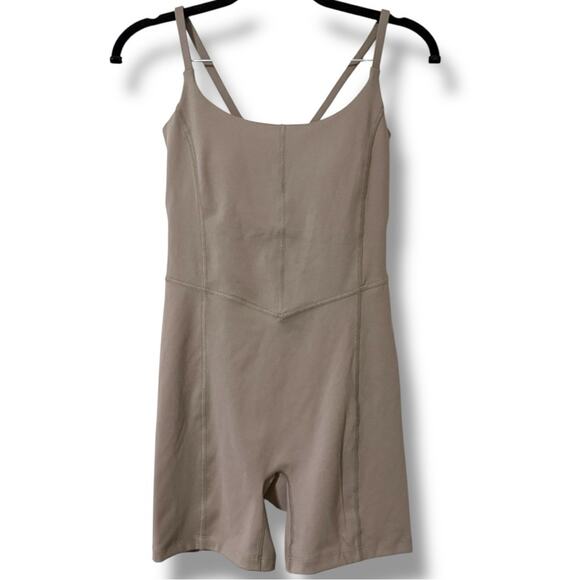 All In Motion small shorts bodysuit tight fit built in shelf bra removable pads - Picture 1 of 10